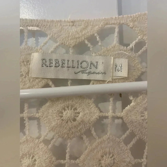 REBELLION AGAIN long sleeve super cute cardigan size M - Picture 2 of 5